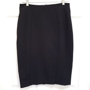 White House Black Market Black Stretch High Waist Pencil Skirt